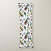 Coussins Longs Motif d'aquarelle (Devant (Vertical))