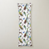 Coussins Longs Motif d'aquarelle (Dos (Vertical))