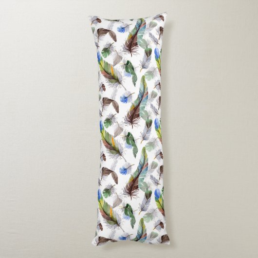 Coussins Longs Motif d'aquarelle (Dos (Vertical))