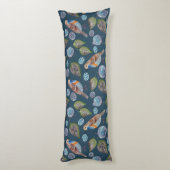 Coussins Longs Motif d'aquarelle Blue Birds (Dos (Vertical))