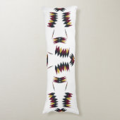 Coussins Longs Motif d'art autochtone du sud-ouest (Devant (Vertical))