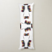 Coussins Longs Motif d'art autochtone du sud-ouest (Dos (Vertical))