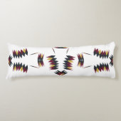 Coussins Longs Motif d'art autochtone du sud-ouest (Devant)