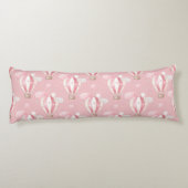 Coussins Longs Motif de ballons roses (Dos)