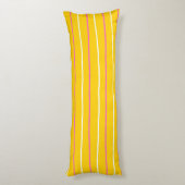 Coussins Longs Motif de bande verticale jaune (Dos (Vertical))