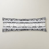 Coussins Longs Motif de BATIK moderne (Dos)