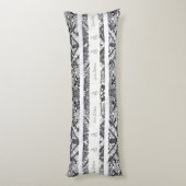 Coussins Longs Motif de BATIK moderne (Dos (Vertical))