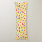 Coussins Longs Motif de bébé avec les oiseaux mignons (Devant (Vertical))
