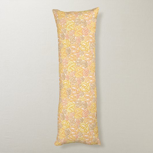 Coussins Longs Motif de bretzel (Dos (Vertical))