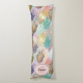 Coussins Longs Motif de brosse diagonale dynamique (Dos (Vertical))