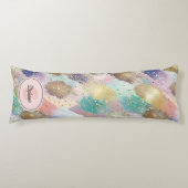 Coussins Longs Motif de brosse diagonale dynamique (Devant)