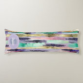 Coussins Longs Motif de brosse vertical dynamique (1) (Devant)