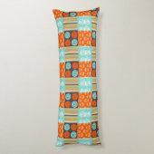 Coussins Longs motif de Bruit-art - cousant (Dos (Vertical))