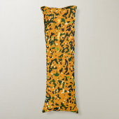 Coussins Longs Motif de camouflage rustique coloré (devant Vertical)