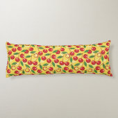 Coussins Longs Motif de cerise (Dos)