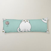 Coussins Longs Motif de chat (Dos)