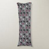 Coussins Longs motif de chaton et de souris (Devant (Vertical))