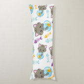 Coussins Longs Motif De Chats, Chats Mignons, Chatons, Poisson (Devant (Vertical))