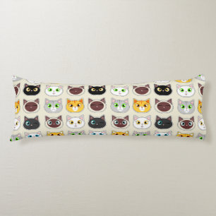 Coussins Longs Motif de chats mignons