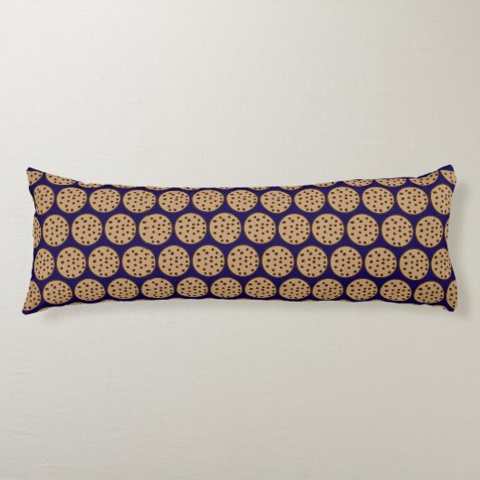 Coussins Longs Motif de cookies (Devant)