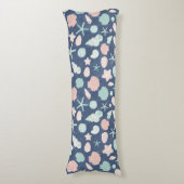 Coussins Longs motif de coquillages (Devant (Vertical))