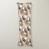 Coussins Longs Motif de couleurs naturelles géométriques (Devant (Vertical))