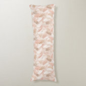 Coussins Longs Motif de coup de pinceau abstrait (Devant (Vertical))