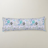 Coussins Longs Motif de crâne (Dos)