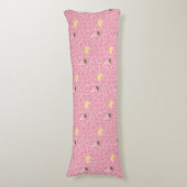 Coussins Longs Motif de crème glacée d'été (Devant (Vertical))