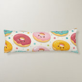 Coussins Longs Motif de Donuts (Dos)