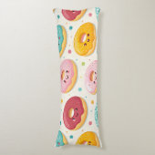 Coussins Longs Motif de Donuts (Devant (Vertical))