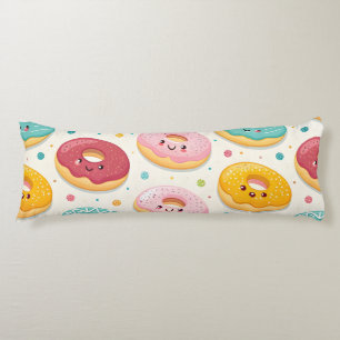 Coussins Longs Motif de Donuts