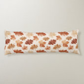 Coussins Longs Motif de feuille d'automne confortable (Dos)