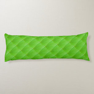 Coussins Longs Motif de feuille verte