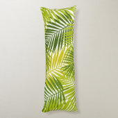 Coussins Longs Motif de feuilles (Dos (Vertical))