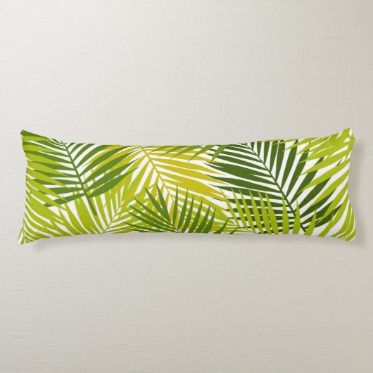Coussins Longs Motif de feuilles (Devant)