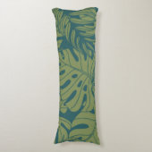 Coussins Longs Motif de feuilles (Devant (Vertical))