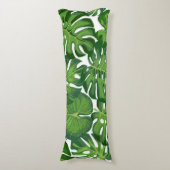 Coussins Longs Motif de feuilles (Devant (Vertical))