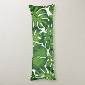 Coussins Longs Motif de feuilles (Dos (Vertical))