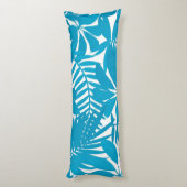 Coussins Longs Motif de feuilles (Dos (Vertical))