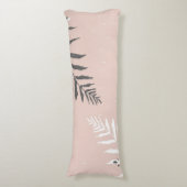 Coussins Longs Motif de feuilles (Devant (Vertical))