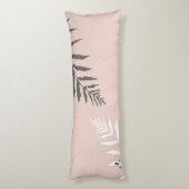Coussins Longs Motif de feuilles (Dos (Vertical))