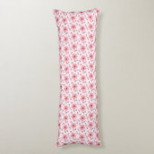 Coussins Longs Motif de fleur de cerisier rose (Dos (Vertical))