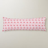 Coussins Longs Motif de fleur de cerisier rose (Devant)