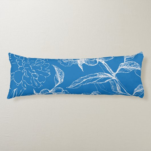 Coussins Longs Motif de fleurs (Devant)