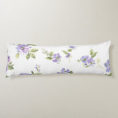 Coussins Longs Motif de fleurs (Dos)