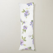 Coussins Longs Motif de fleurs (Devant (Vertical))