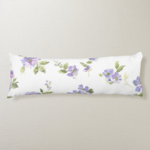 Coussins Longs Motif de fleurs