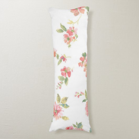 Coussins Longs Motif de fleurs (Devant (Vertical))