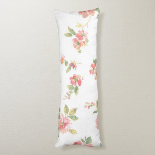 Coussins Longs Motif de fleurs (Dos (Vertical))